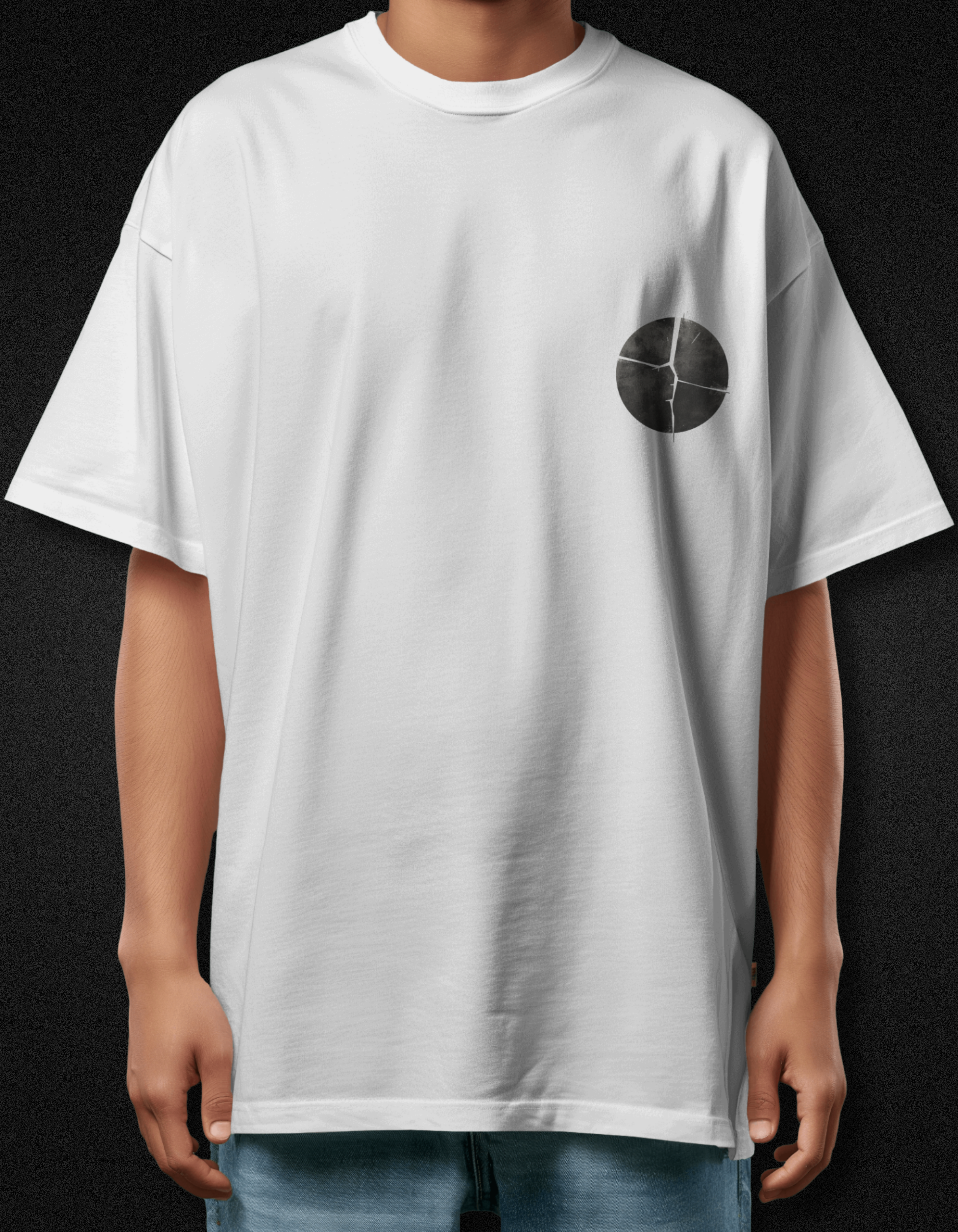 Fractured Rise — Oversized T-Shirt