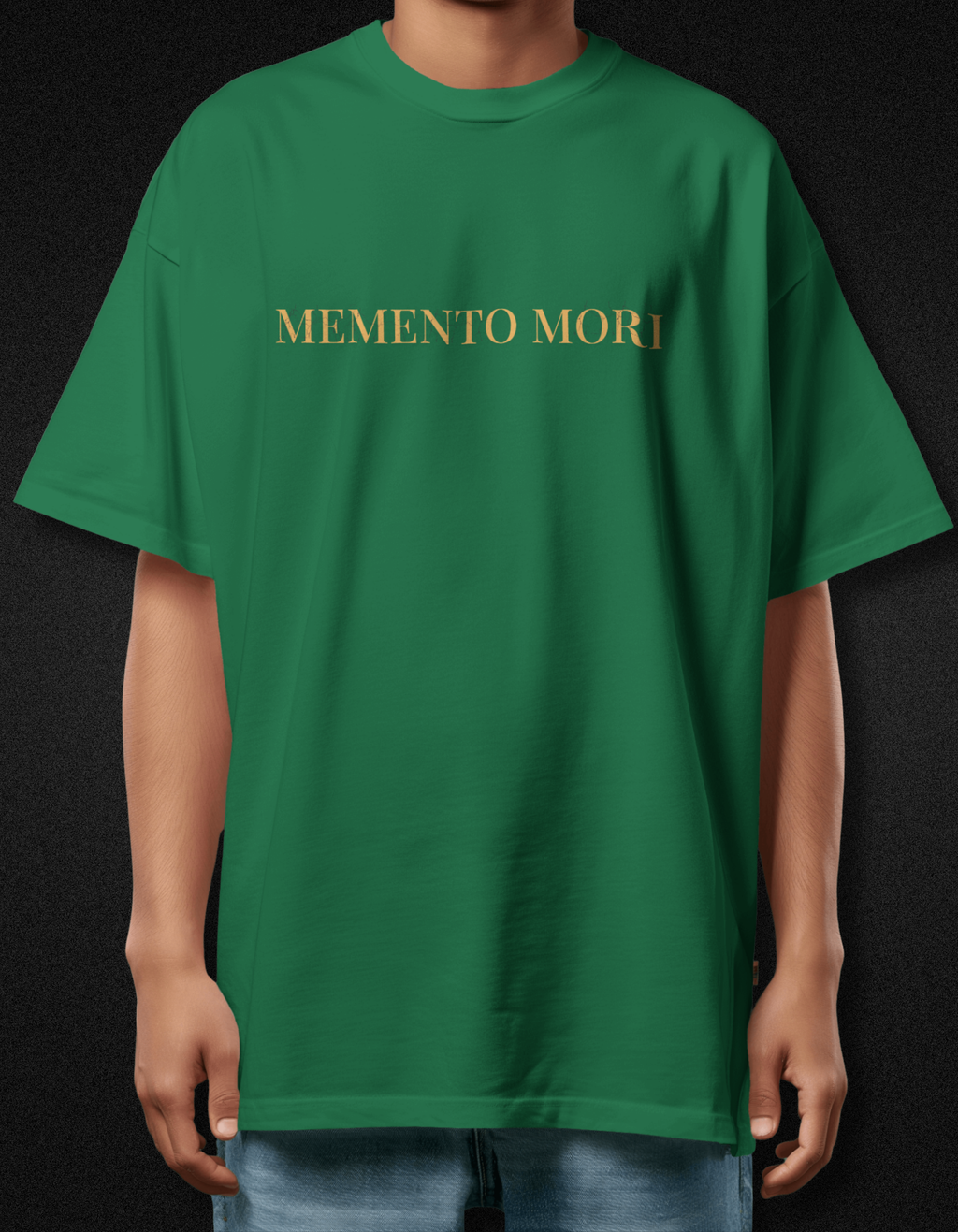 Memento Mori — Oversized Graphic T-Shirt