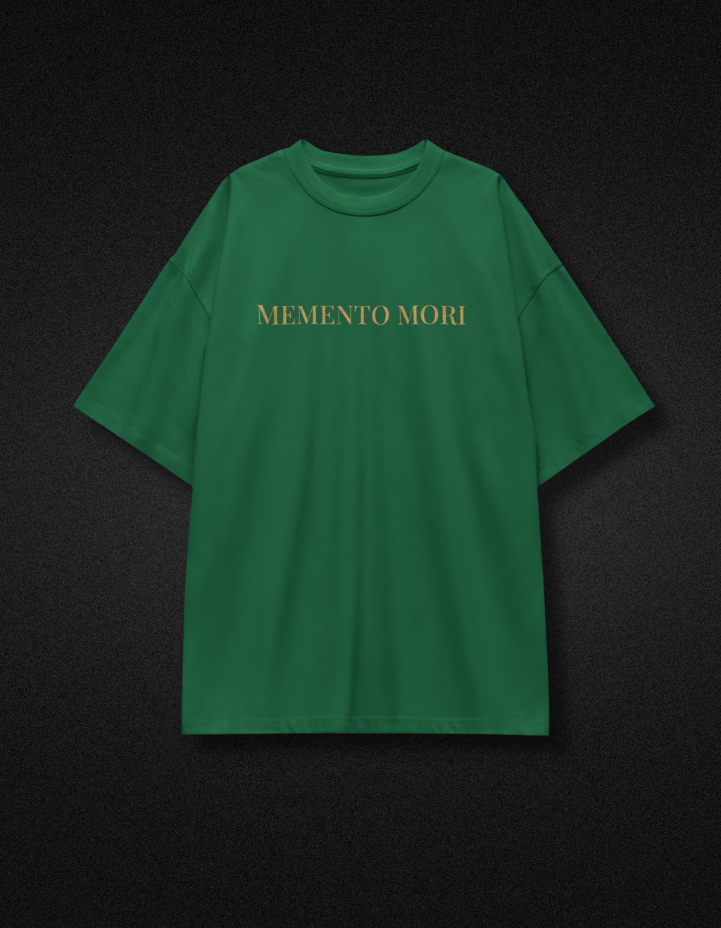 Memento Mori — Oversized Graphic T-Shirt