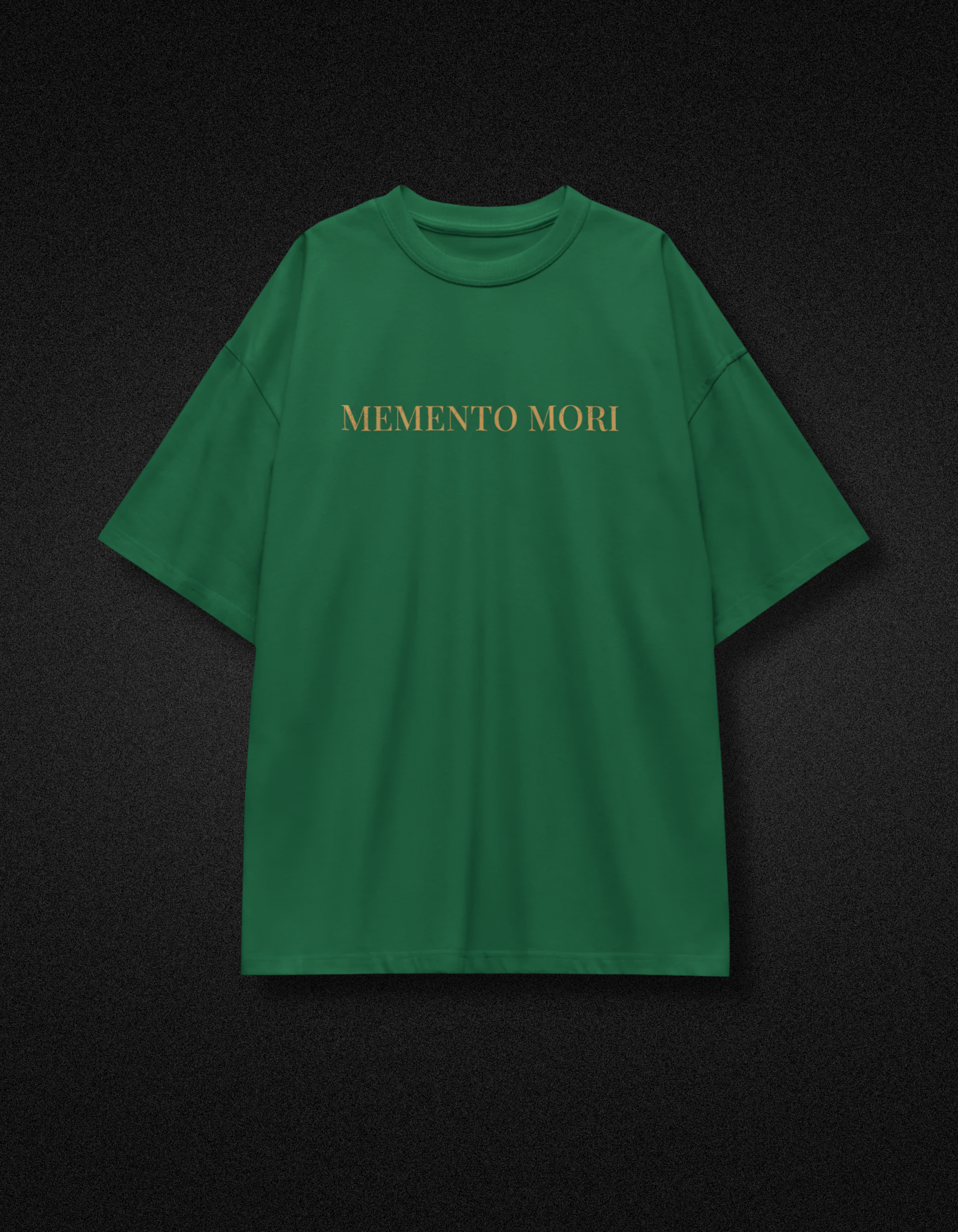 Memento Mori — Oversized Graphic T-Shirt