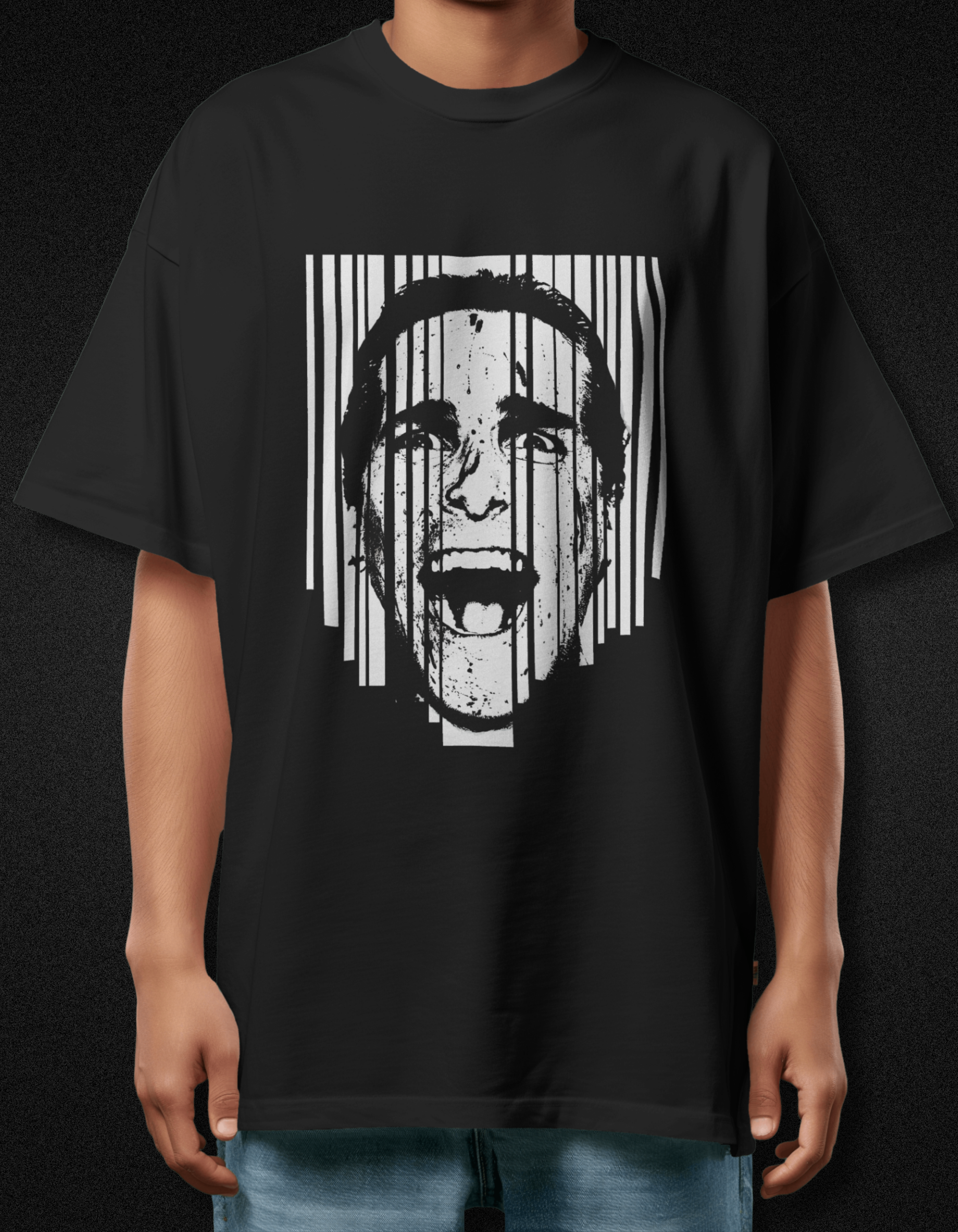 The Scream — Oversized Graphic T-Shirt