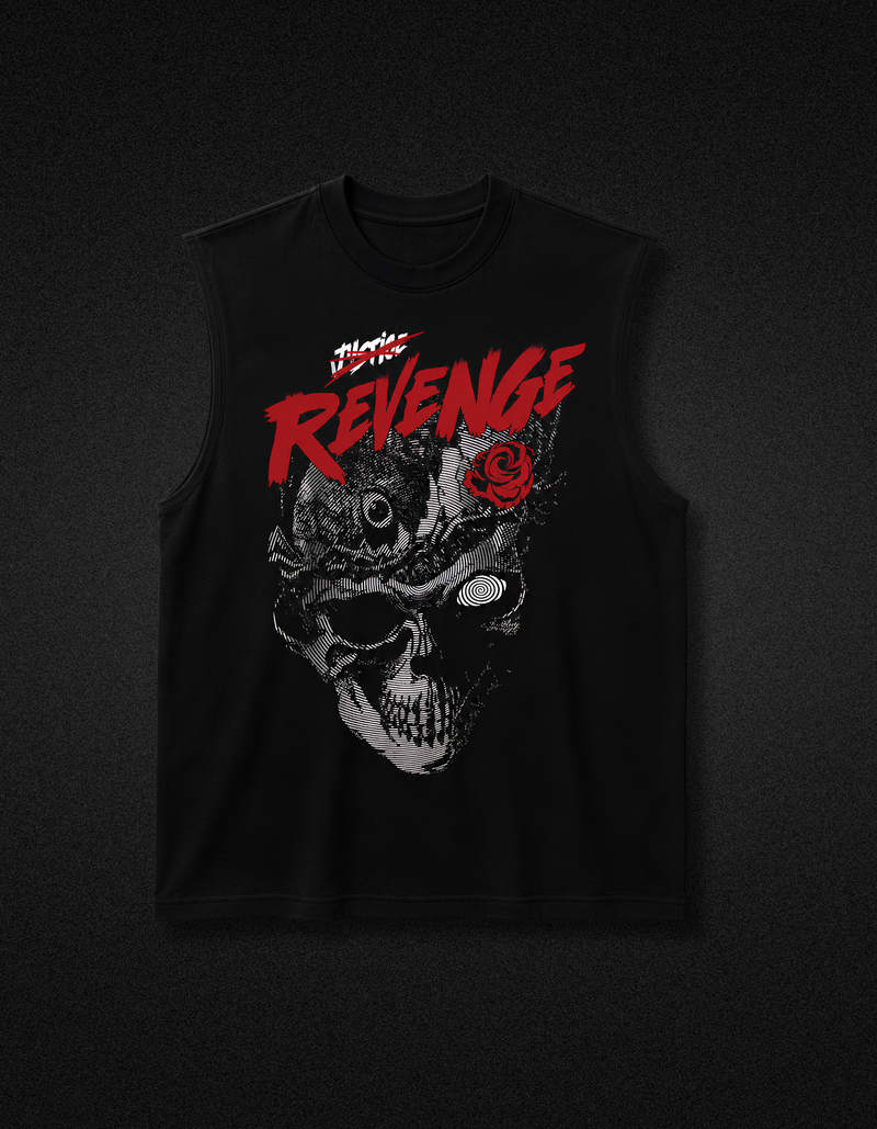 Revenge — Sleeveless Graphic Tank